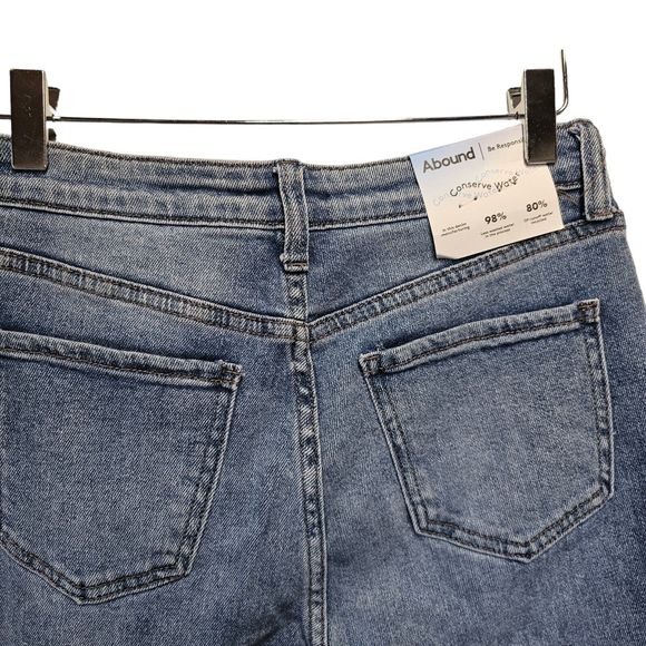 ABOUND‎ High Rise Jean Size 25 Button Fly MOM JEAN Nordstrom Rack - Picture 7 of 7